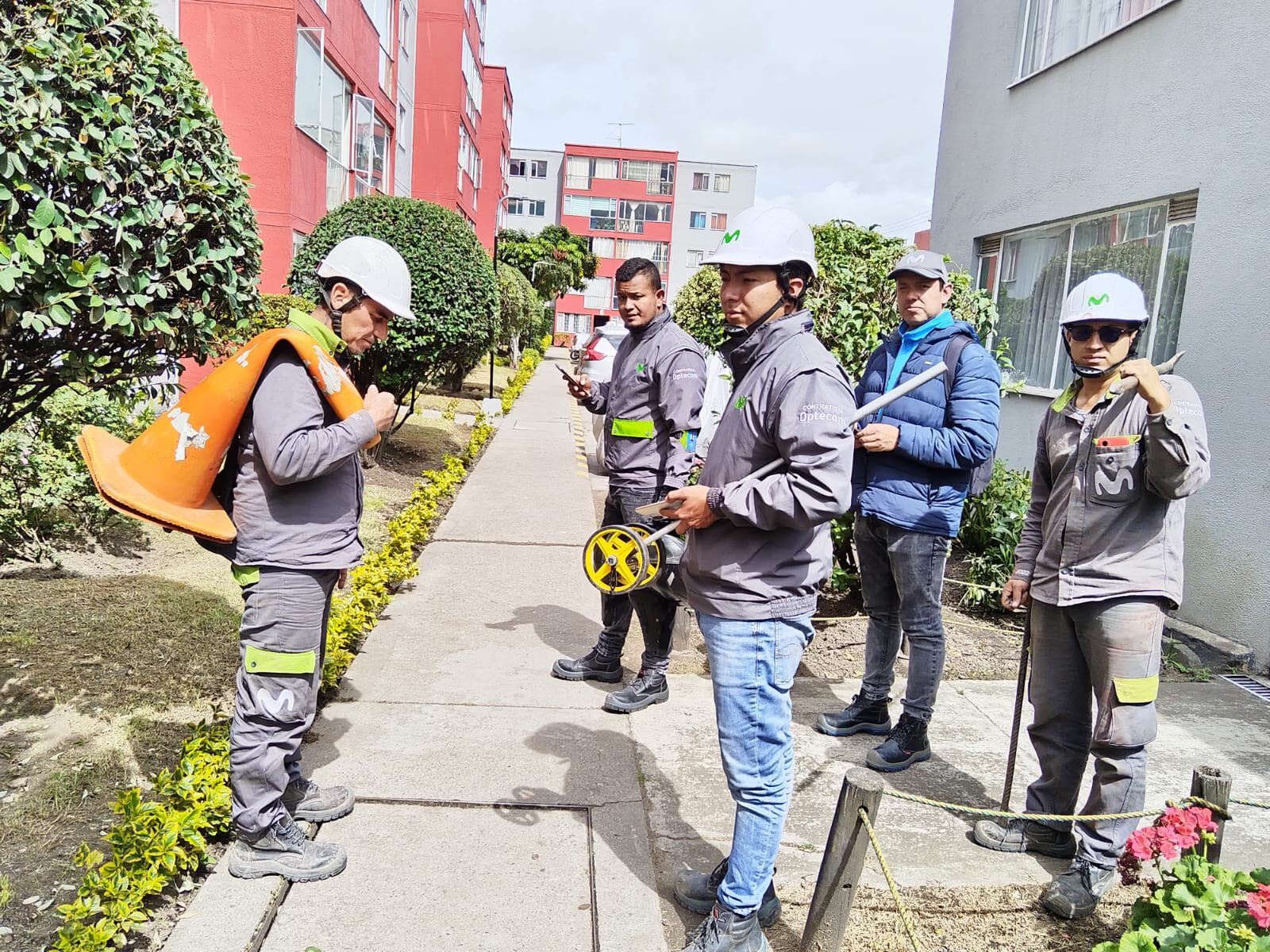 Trabajos de fibra optica